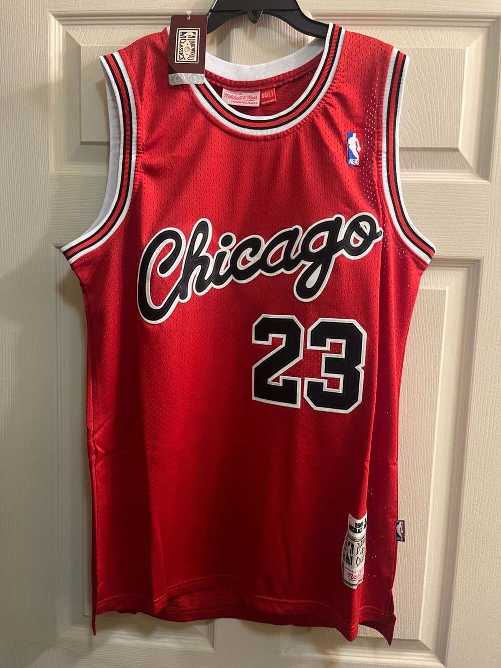 CHICAGO BULLS MICHAEL JORDAN NIKE AUTHENTIC SIZE 44S